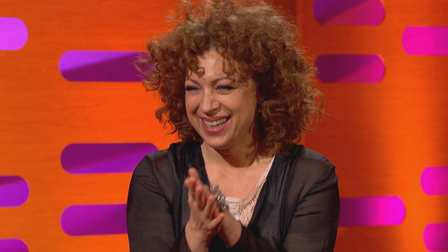 Alex Kingston v graham norton Alex Kingston v graham norton