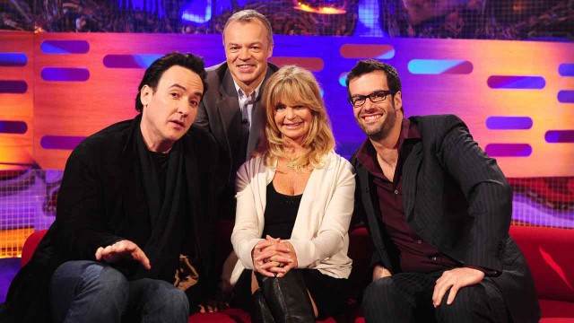 John Cusack, Goldie Hawn and Marcus Brigstocke join Graham for episode 17.