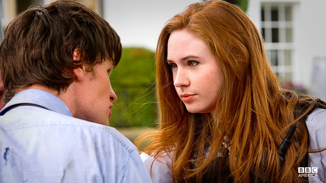 Amy Pond (Karen Gillian) Adventurous, feisty, fearless and occasionally reckless, Amy Pond is the first companion of the Eleventh Doctor (and the show’s second ginger after Donna Noble!) Unlike other companions, Amy never played coy with the Doc, almost managing to seduce him. It’s her vivacious personality that makes her a popular sidekick.