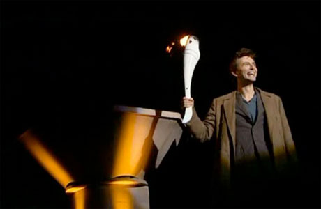 The Tenth Doctor and the Torch