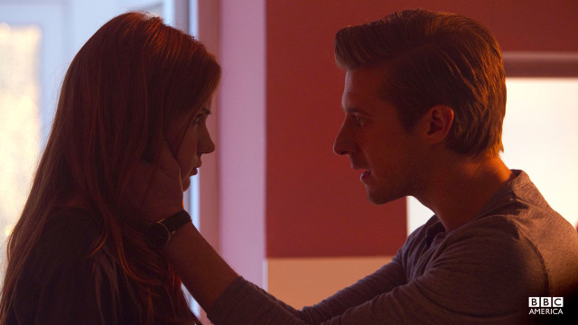 Amy (Karen Gillan) and Rory (Arthur Darvill).