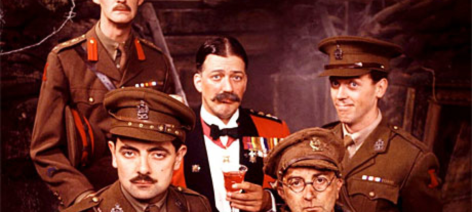 Rowan Atkinson Hugh Laurie Stephen Fry