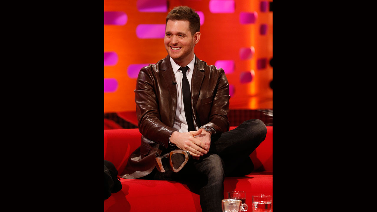 Three-time Grammy-winning crooner Michael Bublé.