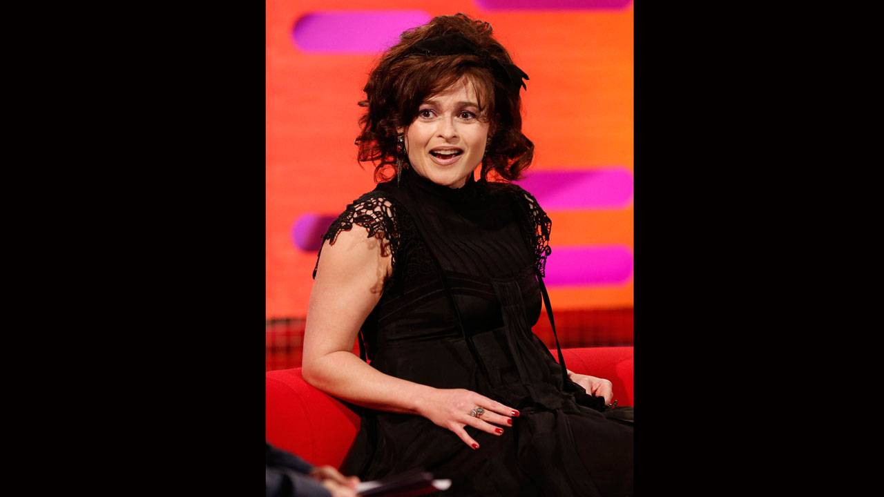 Oscar-winning actress Helena Bonham Carter, looking divine as always.