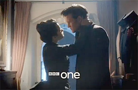 Doctor Who kiss
