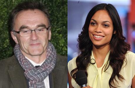Danny Boyle and Rosario Dawson