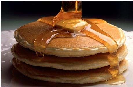 Maple Syrup on Pancakes