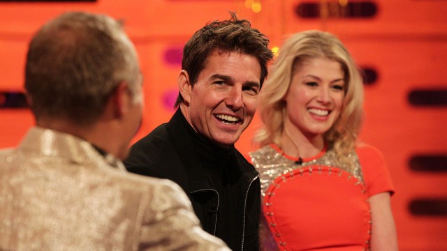 Tom Cruise Charms Graham and Rosamund.