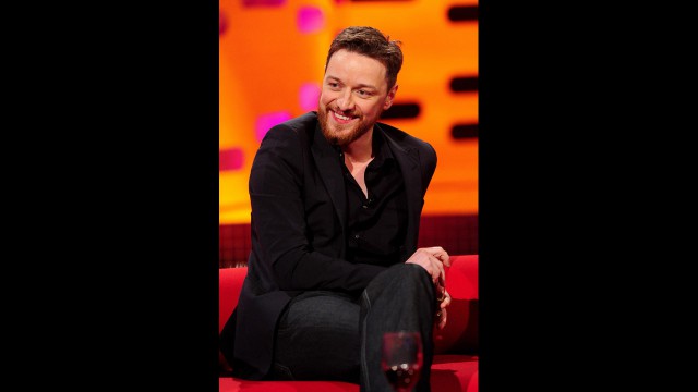 Film star James McAvoy.