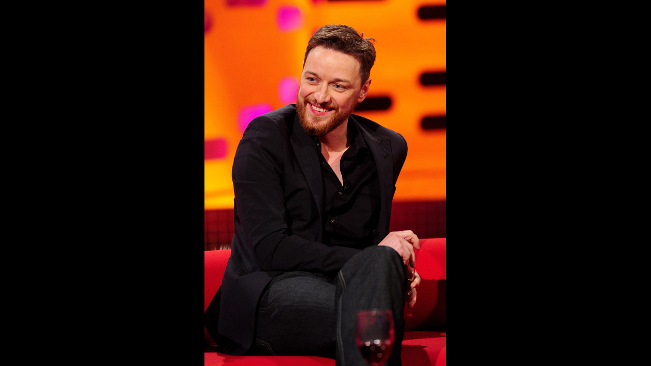 Film star James McAvoy.