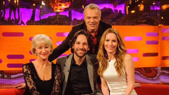 'This is 40' stars Paul Rudd and Leslie Mann along with Helen Mirren drop by the couch this week.