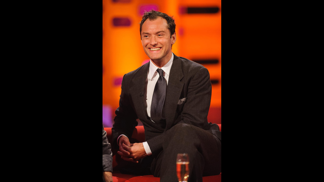 The talented Jude Law stops by "The Graham Norton Show.'