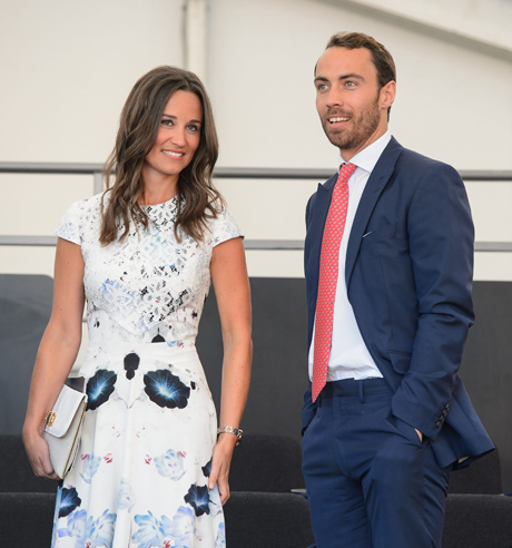 Pippa and James Middleton in the royal box. (Photo: Press Association via AP Images)