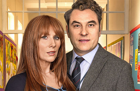 David Walliams and Catherine Tate in 'Big School'