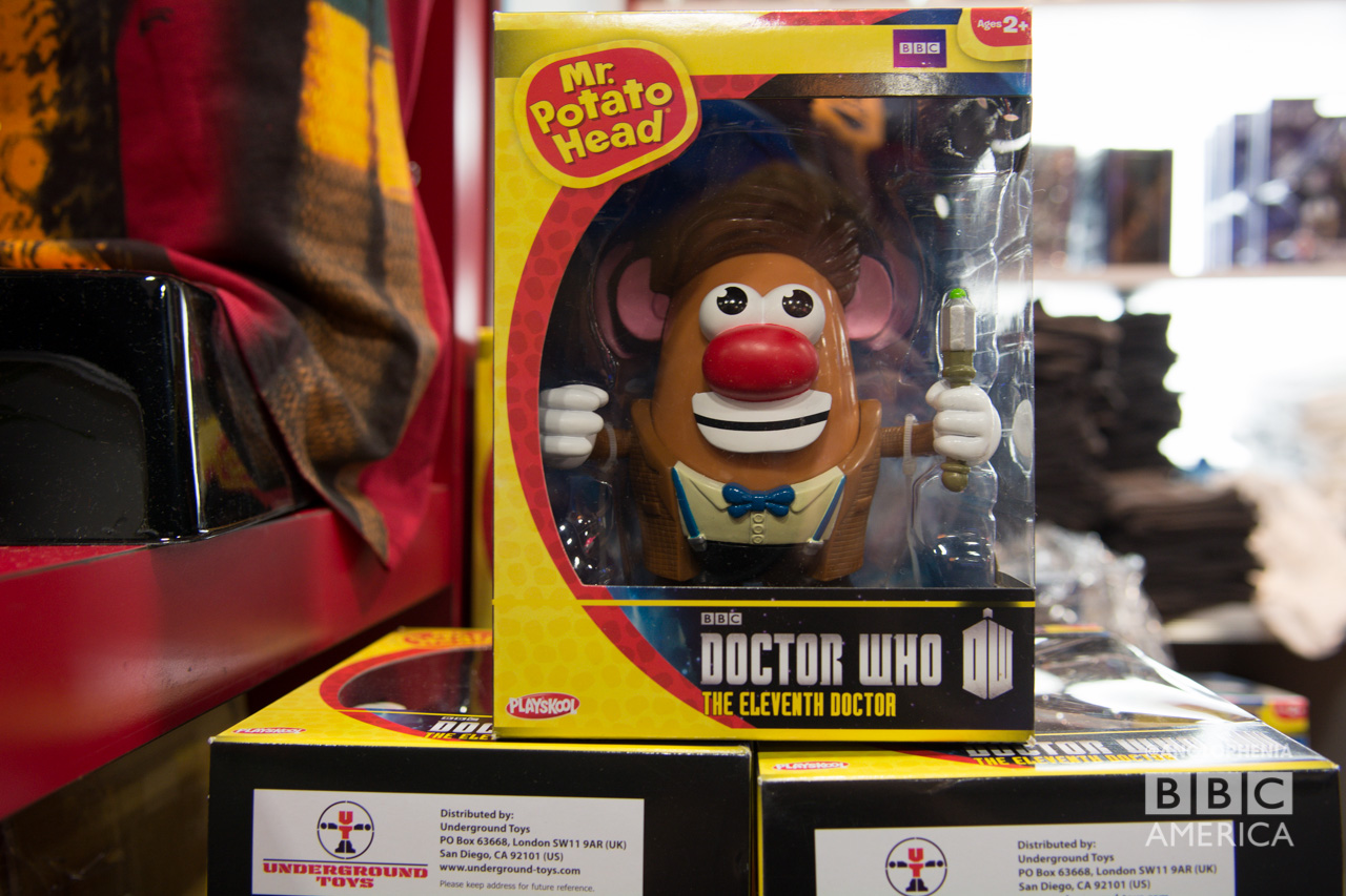 The Eleventh Doctor Mr. Potato Head. (Photo: Dave Gustav Anderson)