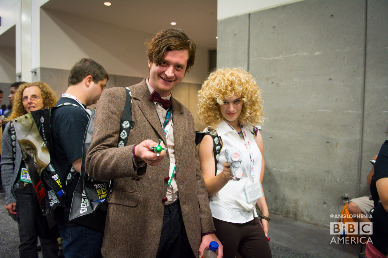 Eleventh Doctor and River Song cosplay. (Photo: Dave Gustav Anderson)
