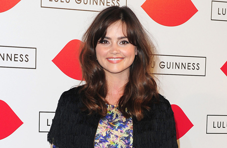 Jenna Coleman at the "Lulu Guinness Paint Project" in London on July 11. (Photo: Press Association via AP Images)