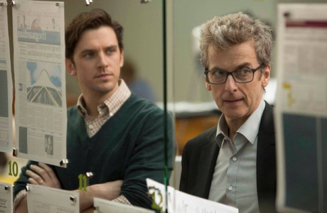 Dan Stevens and Peter Capaldi in 'The Fifth Estate'