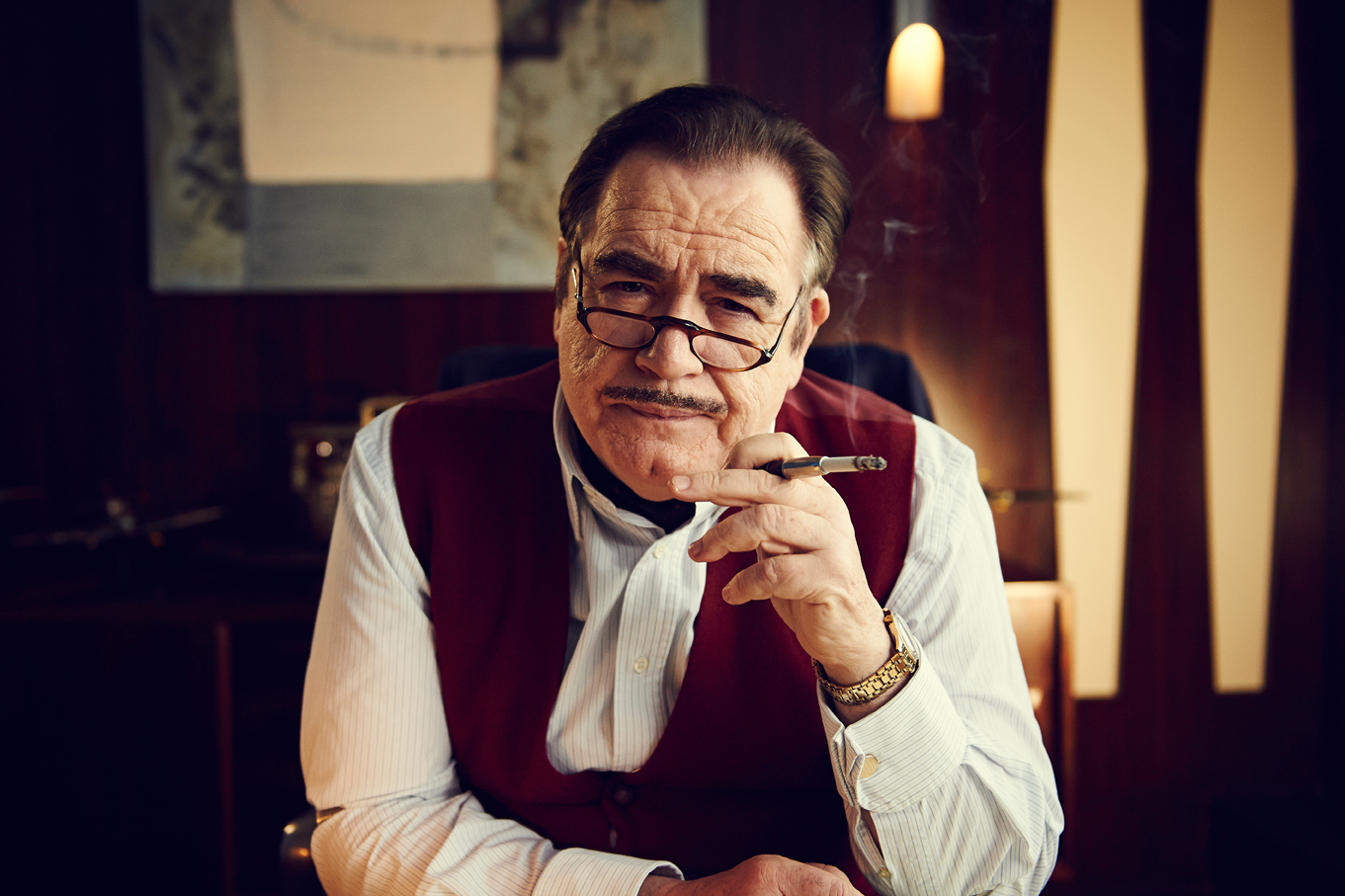 Brian Cox as 'Doctor Who' co-creator Sydney Newman in 'An Adventure in Space and Time' (Photo: BBC AMERICA)