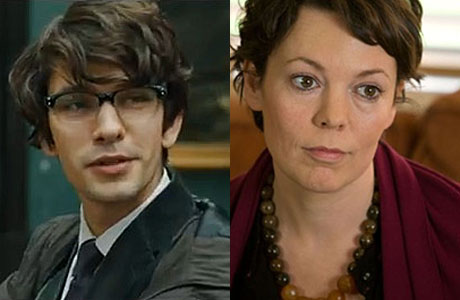 Ben Whishaw and Olivia Colman