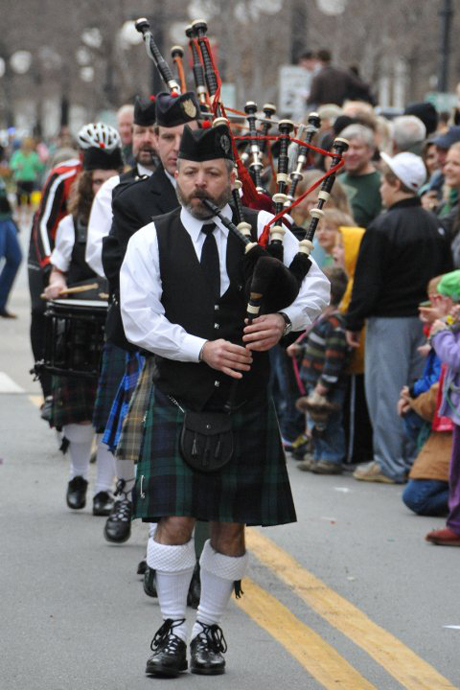 David Corbett is an award winning piper. (Memphis Scots)