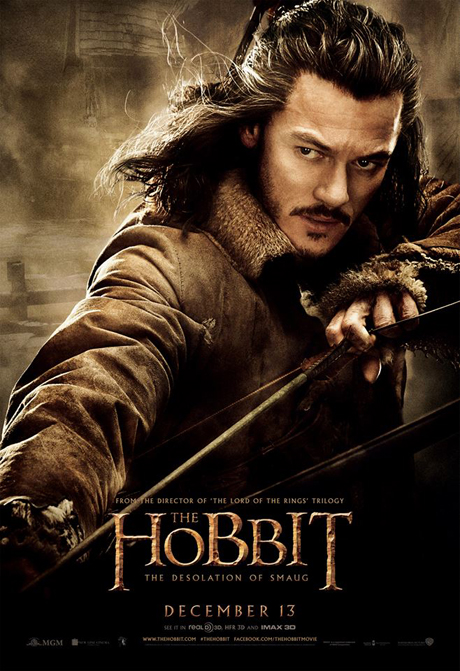 Luke Evans as Bard the Bowman. (MGM)