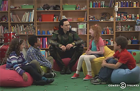 Tom Hiddleston as Loki (Comedy Central)