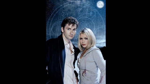 2005: THE CHRISTMAS INVASION
What Happened? David Tennant now steps into the role of the tenth Time Lord in this Christmas special. Billie Piper returns as the Doctor’s feisty young companion, Rose Tyler, and together they will travel through time and space battling new and returning aliens and monsters.In this episode, Christmas becomes a time of terror for Planet Earth, as the whole of mankind falls under the shadow of the alien Sycorax. Rose needs the Doctor’s help, but can she trust a man with a new face?