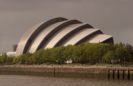 Auditorium (Armadillo), Glasgow, Scotland. Photo by: Rolf Richardson/Robert Harding /AP Images