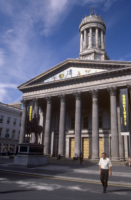 Gallery of Modern Art, Queen Street, Glasgow, Scotland. (Patrick Dieudonne/Robert Harding /AP Images)