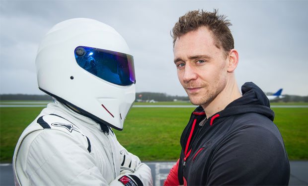 The Stig and Tom Hiddleston, 'Top Gear' (All pics: Mark Yeoman)