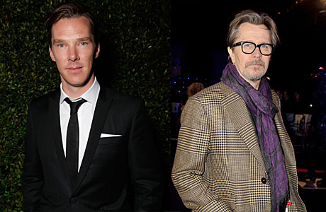 Benedict Cumberbatch and Gary Oldman (AP Images)