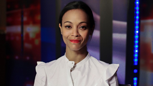 Zoe Saldana (actress, Star Trek and Avatar)