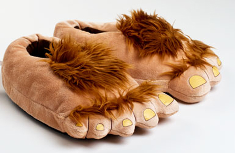 Hobbit feet might be hard to pull off but possibly discreetly under your desk. (BS)