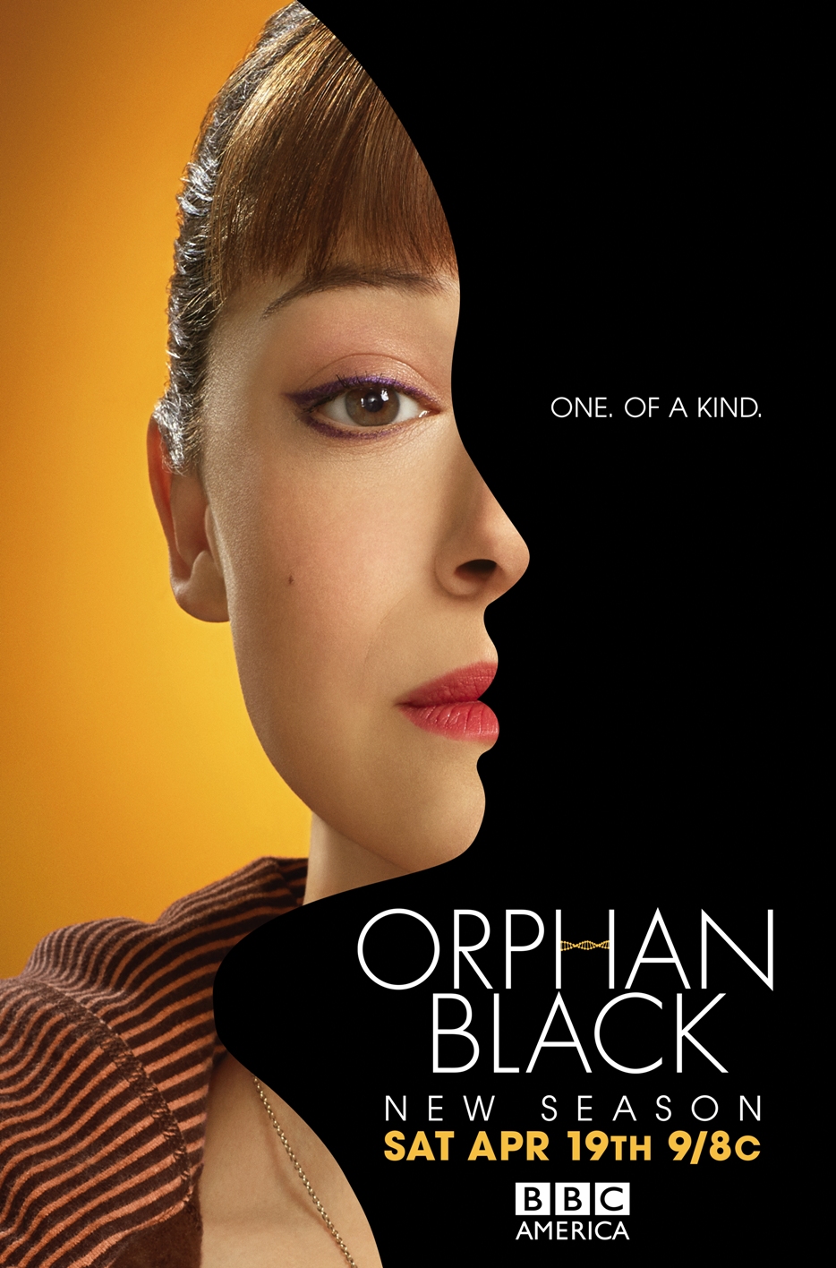 First Look Orphan Black ‘one Of A Kind Posters Orphan Black Bbc America 4445