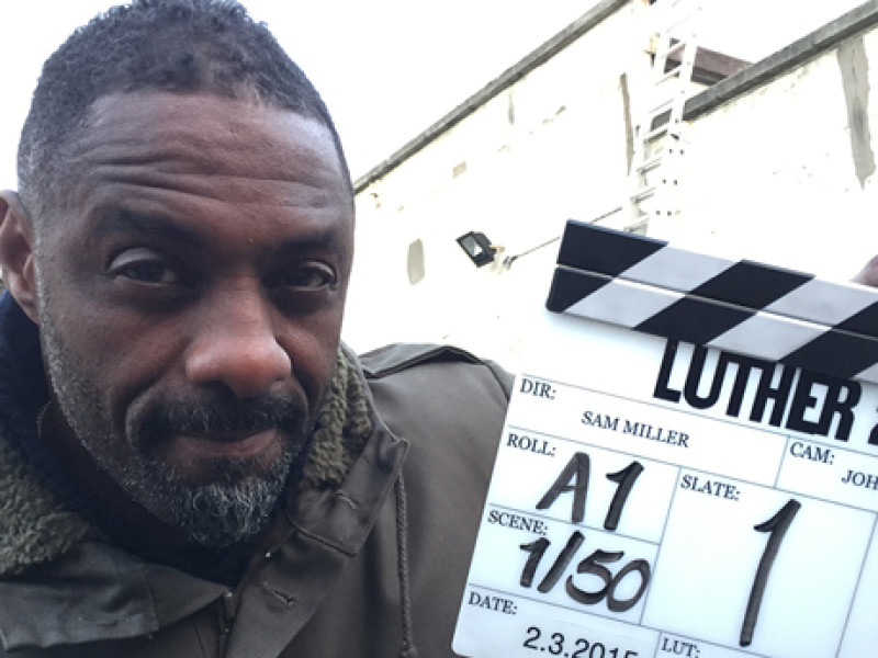 FIRST LOOK: Idris Elba On Set of Luther Two Part Special Rose Leslie