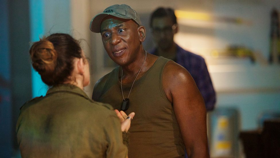 Colin McFarlane as Moran in 'Under The Lake' (Photo: BBC)