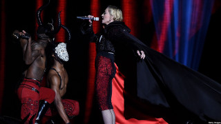 Madonna at the Brit Awards 2015 (Photo: Gareth Cattermole/Getty Images)