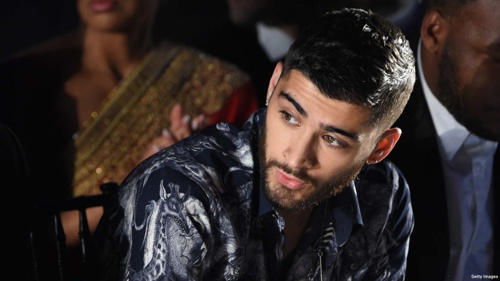 Zayn's rock star T-shirt