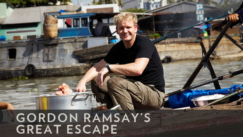 About The Show Gordon Ramsays Great Escape Bbc America