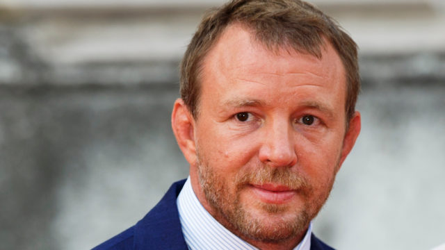 Guy Ritchie and Jacqui Ainsley attend the people’s premiere of “The Man From U.N.C.L.E” during Film4 Summer Screenings at Somerset House on August 7, 2015 in London, England.