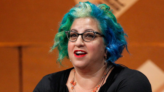 Filmmaker Jenji Kohan speaks onstage during “The Golden Age of Drama” at the Vanity Fair New Establishment Summit at Yerba Buena Center for the Arts on October 9, 2014 in San Francisco, California.
