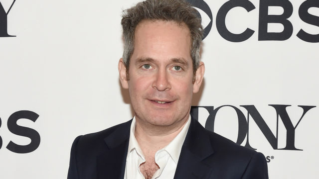 Tom Hollander attends the 2018 Tony Awards Meet The Nominees Press Junket on May 2, 2018 in New York City.
