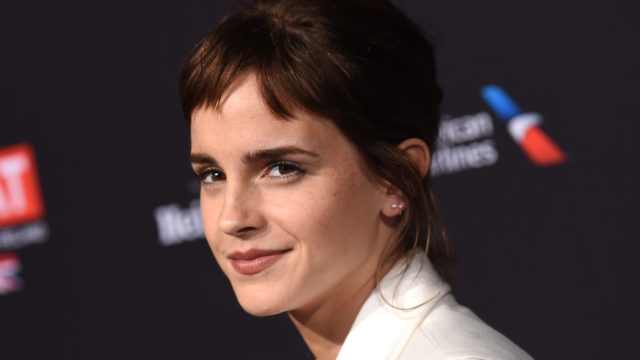 Actress Emma Watson arrives for the BAFTA Los Angeles Awards Season Tea Party at the Four Season Hotel in Beverly Hills, California, on January 6, 2018. / AFP PHOTO / CHRIS DELMAS
