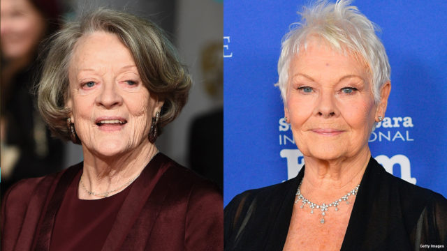 Composite image of Dame Maggie Smith and Dame Judi Dench