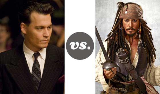 One on One – Straight Johnny Depp Versus Eccentric Johnny Depp