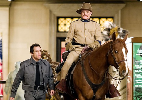 Presidents in the Movies 5 - Robin Williams as Theodore Roosevelt, Night at the Museum (2006)