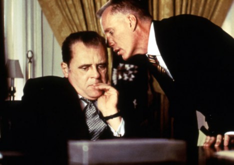 Presidents in the Movies 10 - Anthony Hopkins as Richard Nixon, Nixon, (1995)