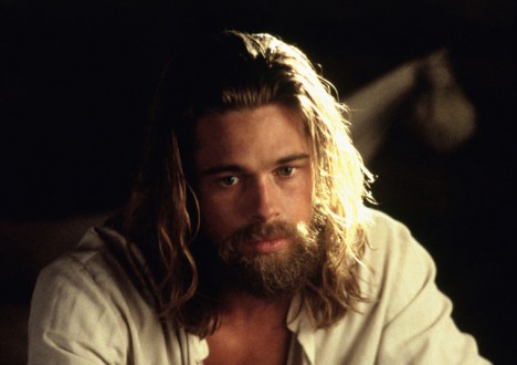 Pretty-Man Actors With Amazing Beards 10 - 2. Brad Pitt, Legends of the Fall