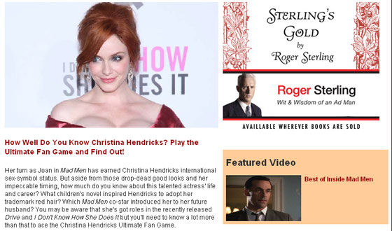 The <em>Mad Men</em> Newsletter Delivers All the Latest News Right to Your Inbox